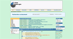 Desktop Screenshot of histoire-geo.org